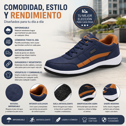 ¡Último día con un 50% de descuento! ⏰ SANDBROVE® | Alivio del dolor de pies y la fascitis: calzado ortopédico cómodo y transpirable.