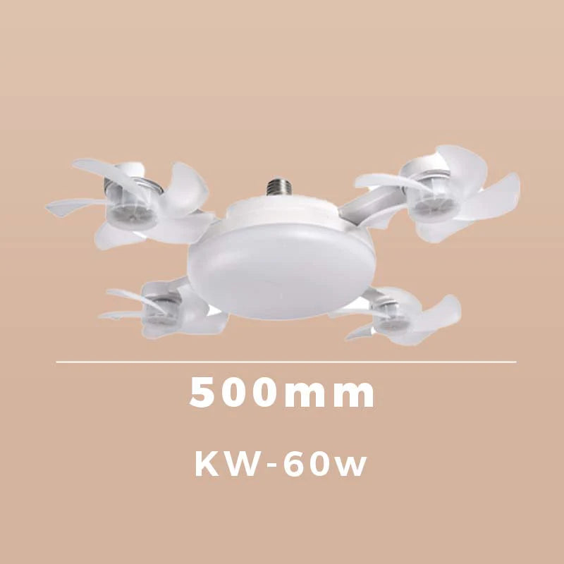 🌀 50% zľava💥Stropný ventilátor s LED lampou a diaľkovým ovládaním