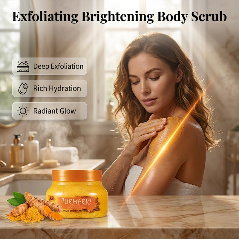 Exfoliačný telový peeling na rozjasnenie pleti