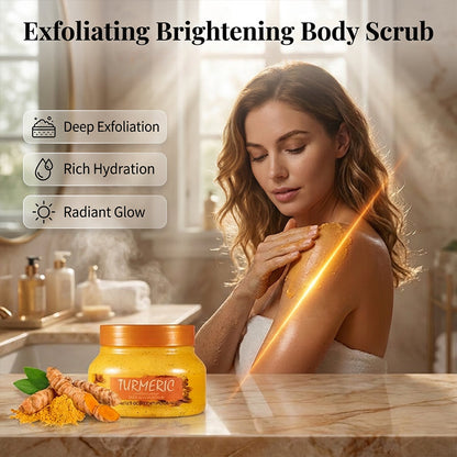 Exfoliačný telový peeling na rozjasnenie pleti