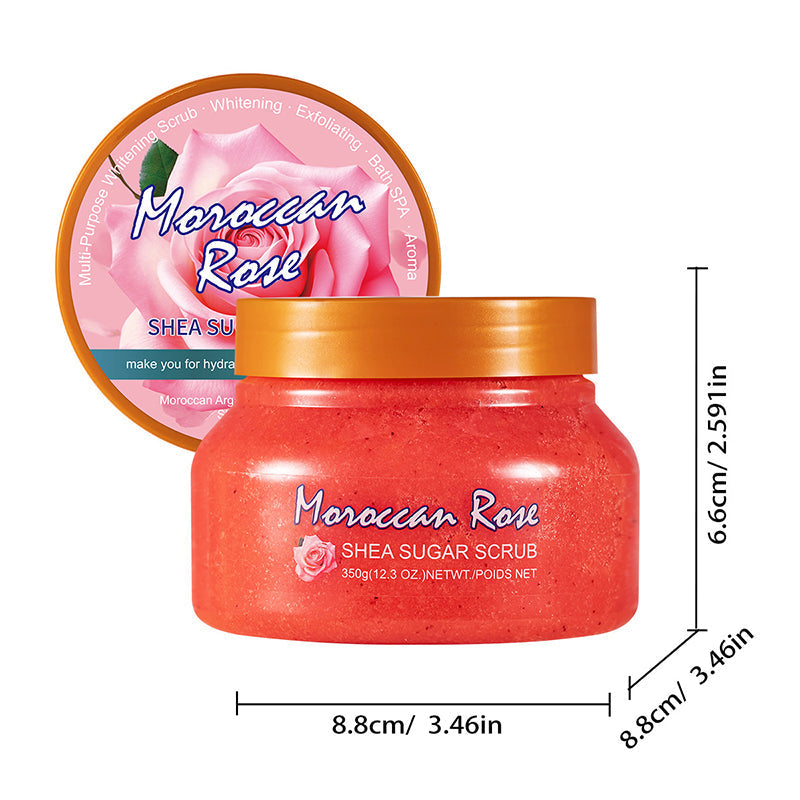Exfoliačný telový peeling na rozjasnenie pleti