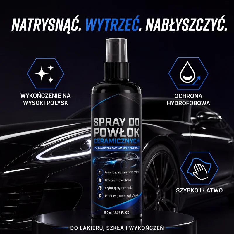 Keramický nano-náter v spreji pre automobily