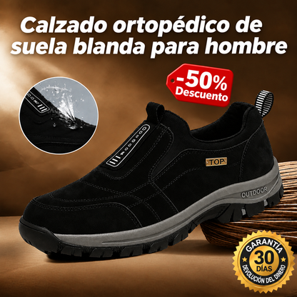 ⏰ ¡50% de descuento hoy! ¡No te lo pierdas! 🔥 Calzado ortopédico de alta calidad con diseño ergonómico y excelente soporte 🦶 Soporte para el arco del pie: ayuda a aliviar el dolor de pies.