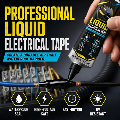 ⚡🔥💧 Vodotesná izolačná páska – tekutá, pružná, ochranná – na opravy káblov a elektroniky! 🔧