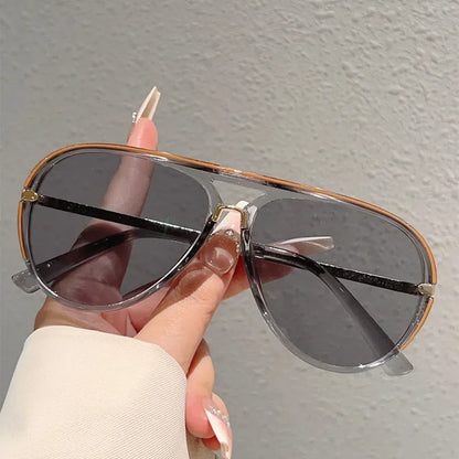 🕶50% ZĽAVA!! ⏰Dámske retro slnečné okuliare s dvojitým mostíkom