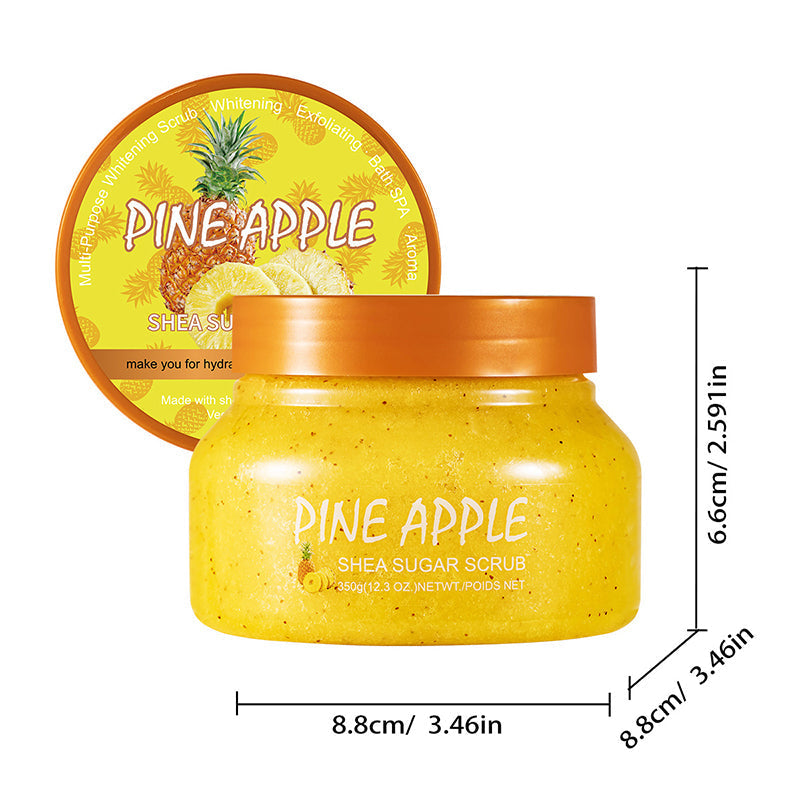Exfoliačný telový peeling na rozjasnenie pleti