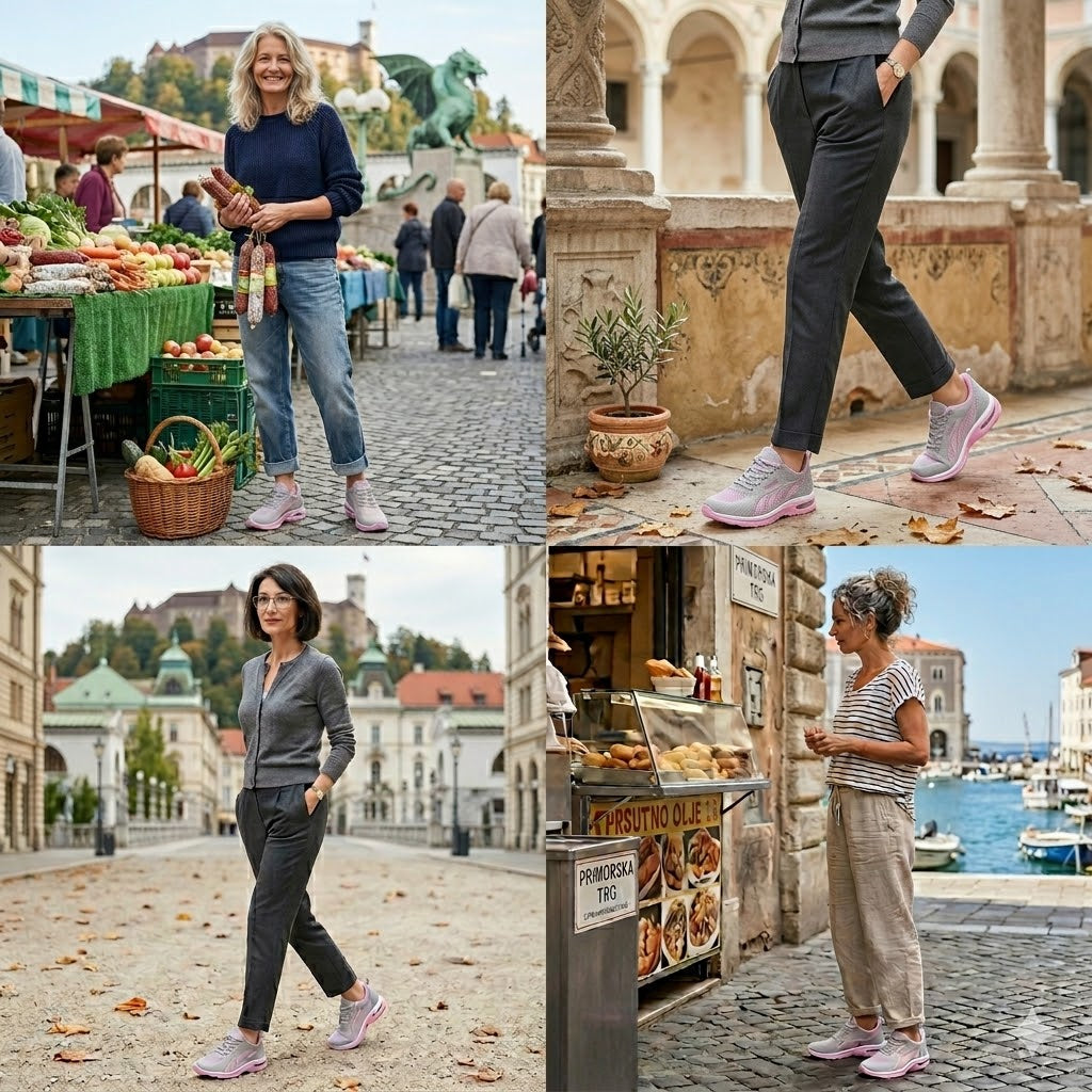 ¡50% de descuento por tiempo limitado! 🔥 Zapatos para mujer, ligeros y cómodos: perfectos para usar todo el día, fáciles de poner y quitar. ✅ Impermeables y antideslizantes.