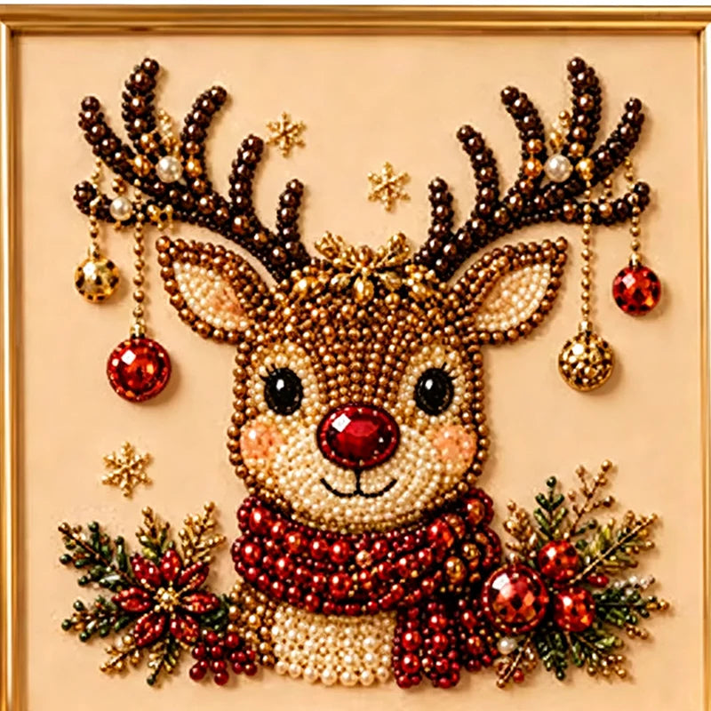 🎄🎅 Vianočná maľovacia sada s korálkami a kamienkami, tvorivé dielne pre deti a dospelých