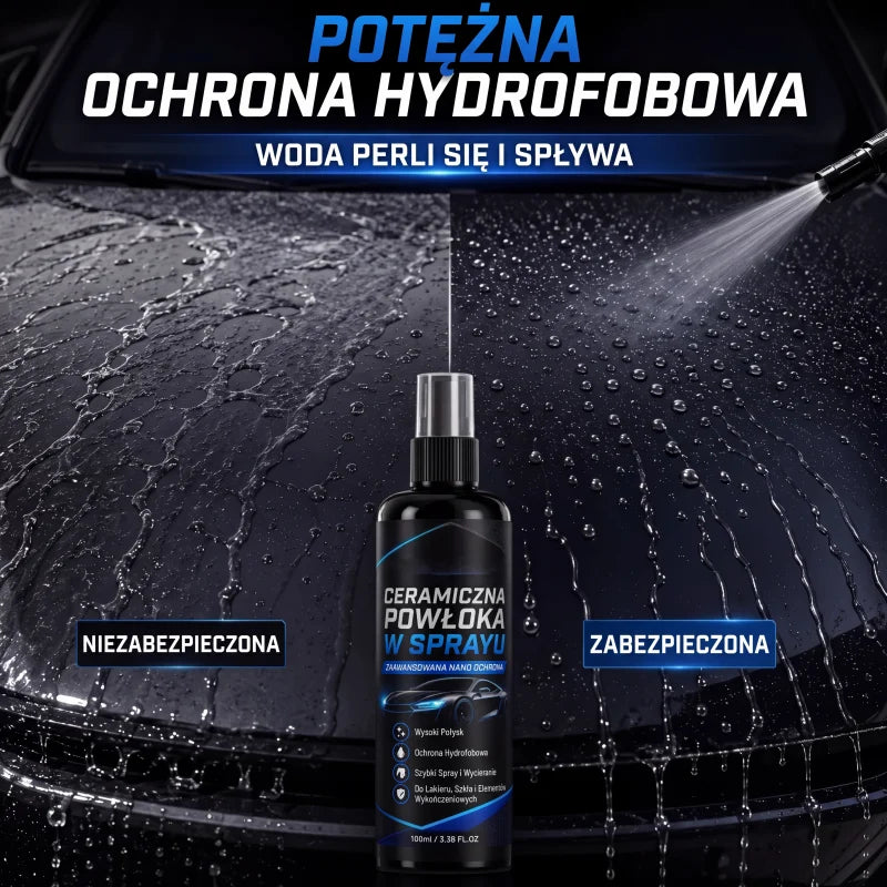 Keramický nano-náter v spreji pre automobily