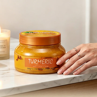 Exfoliačný telový peeling na rozjasnenie pleti