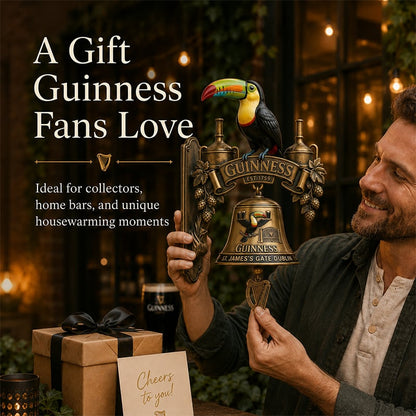 Liatinový zvonček Guinness Toucan