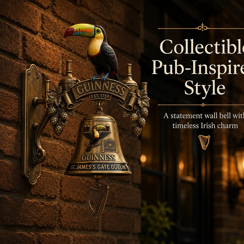 Liatinový zvonček Guinness Toucan