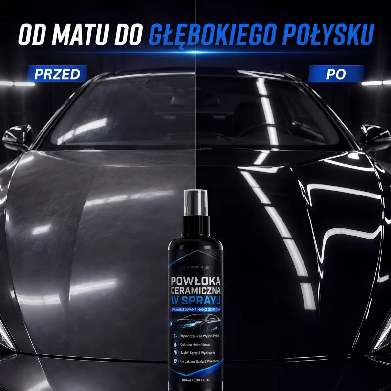 Keramický nano-náter v spreji pre automobily