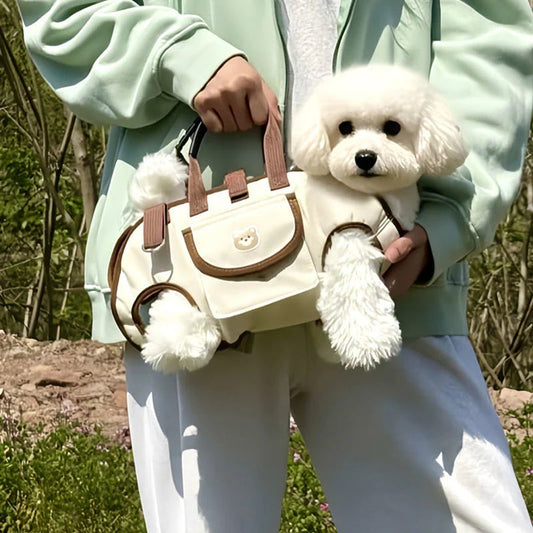 🐕🎒 Prepravka pre domáce zvieratá 2 v 1 - priedušná, bezpečná, pohodlná