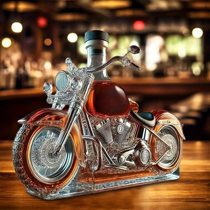 Karafa na whisky pre motocykle