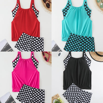 🏖️[S–3XL]👙 Dámske dvojdielne plavky s bodkami