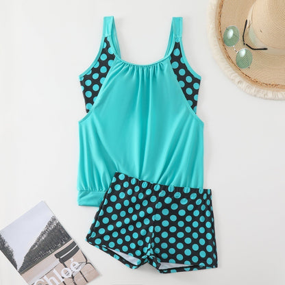🏖️[S–3XL]👙 Dámske dvojdielne plavky s bodkami