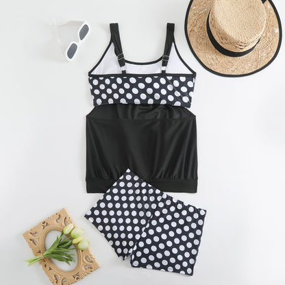 🏖️[S–3XL]👙 Dámske dvojdielne plavky s bodkami
