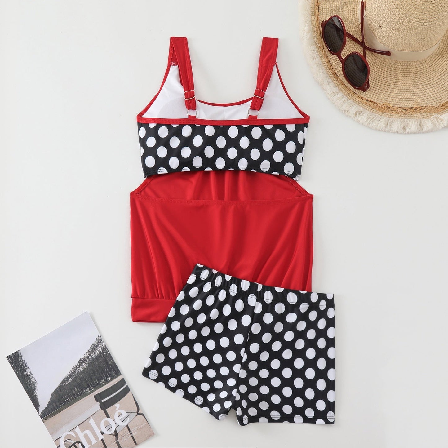 🏖️[S–3XL]👙 Dámske dvojdielne plavky s bodkami