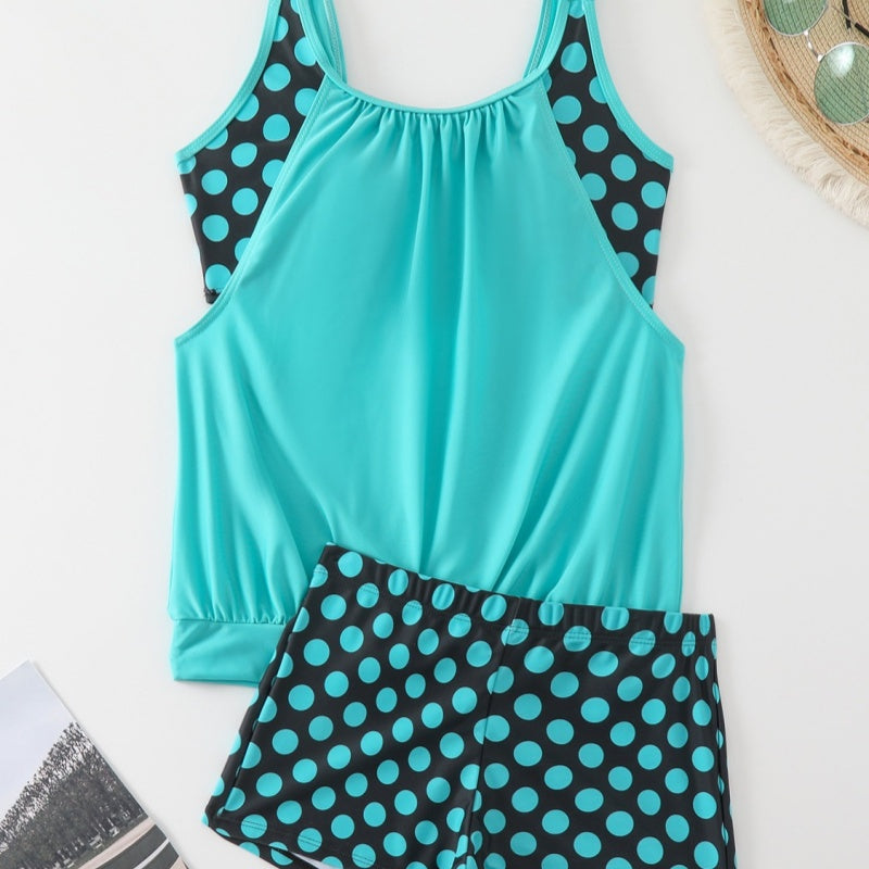 🏖️[S–3XL]👙 Dámske dvojdielne plavky s bodkami