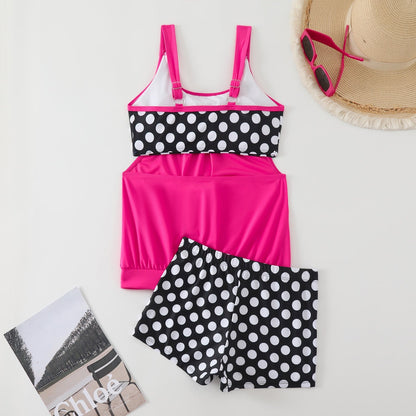 🏖️[S–3XL]👙 Dámske dvojdielne plavky s bodkami
