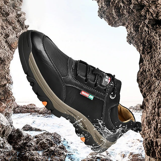 Sandbrove® 【⏰¡Hoy a mitad de precio! ⚡】Zapatos de piel española hechos a mano | Elegantes y refinados | Cómodos y transpirables | Alivian el dolor de pies | Acompañan al hombre en cada paso