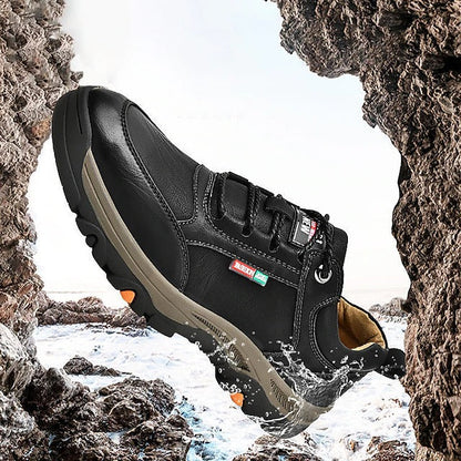 Sandbrove® 【⏰¡Hoy a mitad de precio! ⚡】Zapatos de piel española hechos a mano | Elegantes y refinados | Cómodos y transpirables | Alivian el dolor de pies | Acompañan al hombre en cada paso